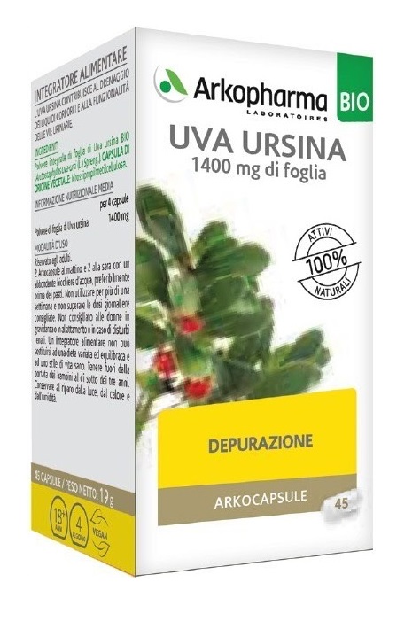 ARKO CAPSULE UVA URSINA BIO 45 CAPSULE - FARMACIA33
