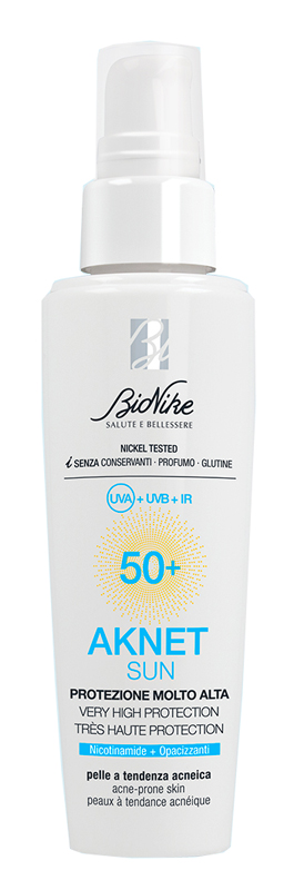 AKNET SUN PROTEZIONE MOLTO ALTA SPF50+ 50 ML - FARMACIA33