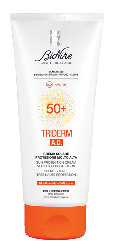 TRIDERM AD CREMA SOLARE SPF50+ 200 ML - FARMACIA33