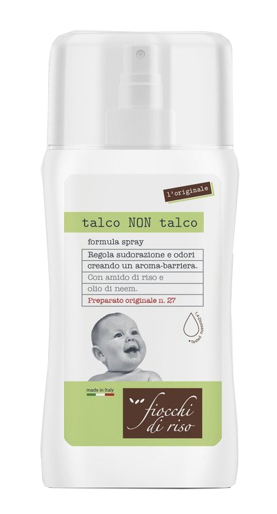 FIOCCHI DI RISO TALCO NON TALCO SPRAY 100 ML - FARMACIA33