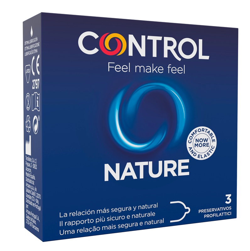PROFILATTICO CONTROL NEW NATURE 2,0 3 PEZZI - FARMACIA33