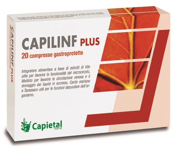 CAPILINF PLUS 20 COMPRESSE - FARMACIA33