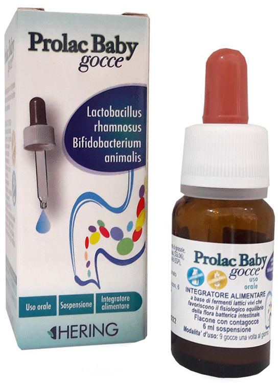 PROLAC BABY FERMENTI LATTICI GOCCE 6 ML - FARMACIA33