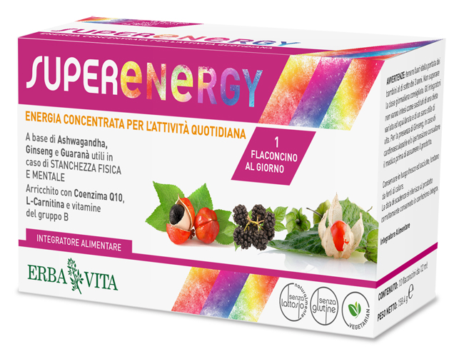 SUPER ENERGY 10 FLACONCINI - FARMACIA33