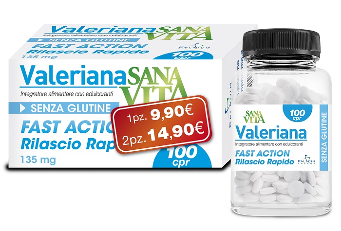SANAVITA VALERIANA 100 COMPRESSE - FARMACIA33