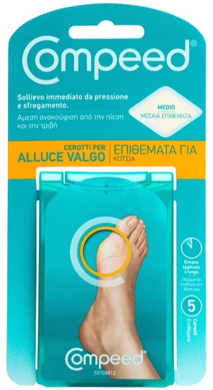 COMPEED CEROTTI PER ALLUCE VALGO 5 PEZZI - FARMACIA33