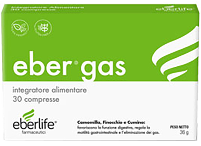 EBERGAS 30 COMPRESSE - FARMACIA33