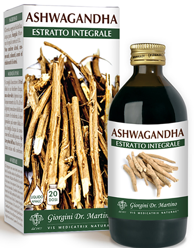 ASHWAGANDHA ESTRATTO INTEGRALE 200 ML - FARMACIA33