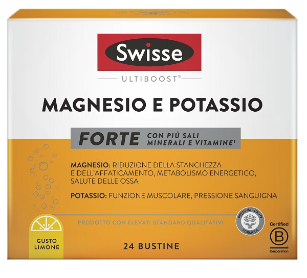 SWISSE MAGNESIO POTASSIO FORTE 24 BUSTINE - FARMACIA33