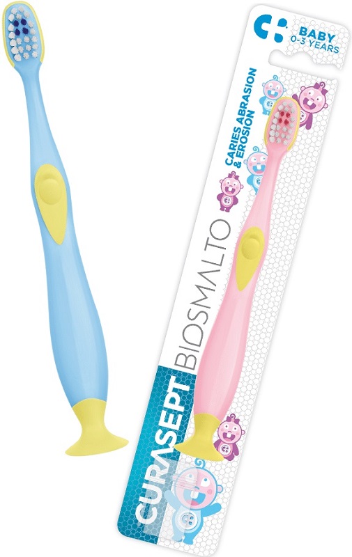 CURASEPT SPAZZOLINO BIOSMALTO BABY 0-3 ANNI - FARMACIA33