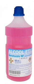 ALCOOL ETILICO DENATURATO 500 ML - FARMACIA33
