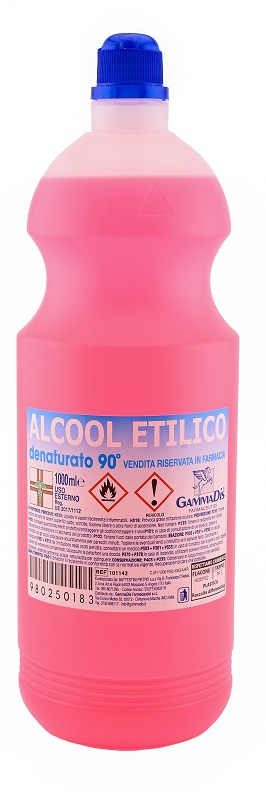 ALCOOL ETILICO DENATURATO 1 LITRO - FARMACIA33