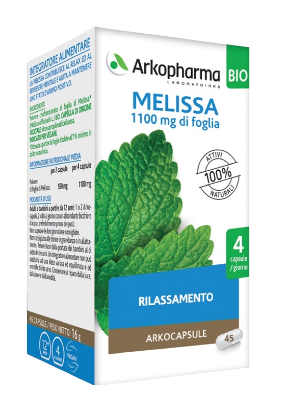 ARKOCPS MELISSA 45 CAPSULE BIO - FARMACIA33