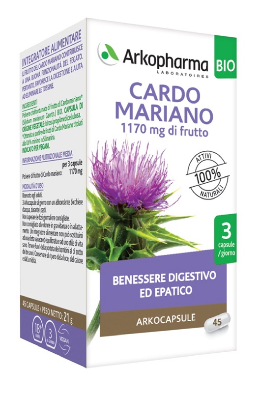 ARKOCPS CARDO MARIANO 45 CAPSULE BIO - FARMACIA33