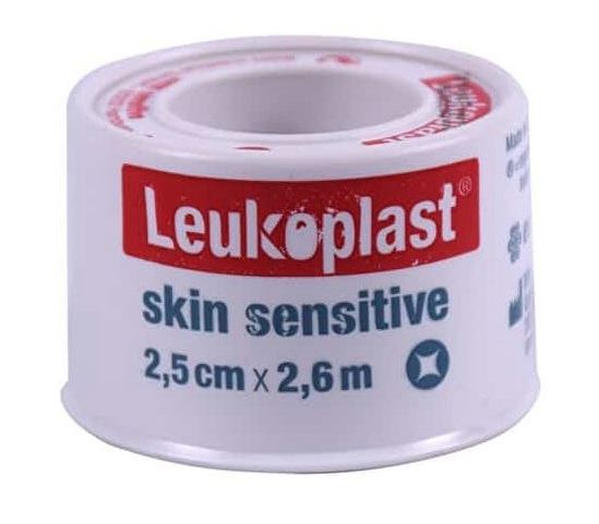 LEUKOPLAST SKIN SENSITIVE CEROTTO SU ROCCHETTO CON MASSA ADESIVA IN SILICONE M2,6 X 2,5CM 12 PEZZI - FARMACIA33