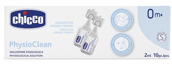 CHICCO SOLUZIONE PHYSIOCLEAN 2 ML 10 PEZZI - FARMACIA33