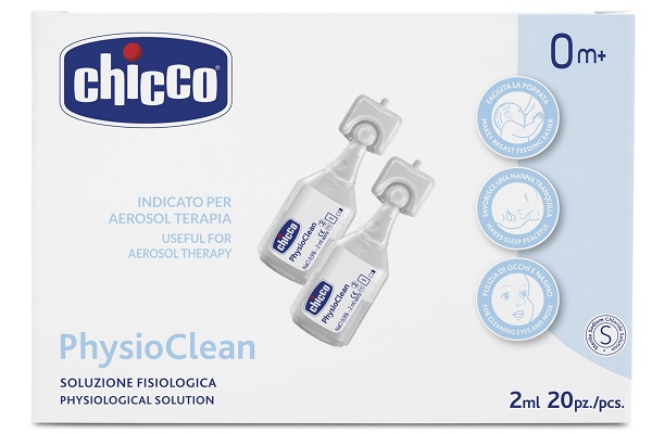 CHICCO SOLUZIONE PHYSIOCLEAN 2 ML 20 PEZZI - FARMACIA33