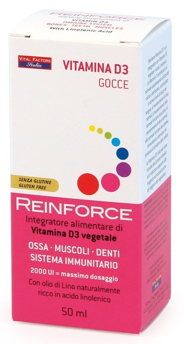 REINFORCE VITAMINA D3 GOCCE 50 ML - FARMACIA33