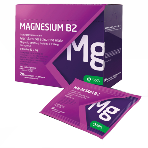 MAGNESIUM B2 300/2MG 20 BUSTINE - FARMACIA33