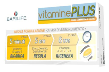 BARILIFE VITAMINE PLUS 30 COMPRESSE TRIFASE - FARMACIA33