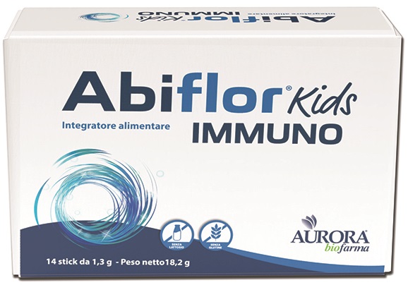 ABIFLOR KIDS IMMUNO 14 STICK OROSOLUBILI - FARMACIA33
