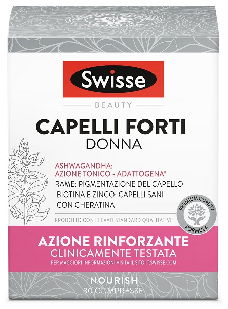 SWISSE CAPELLI FORTI DONNA 30 COMPRESSE - FARMACIA33