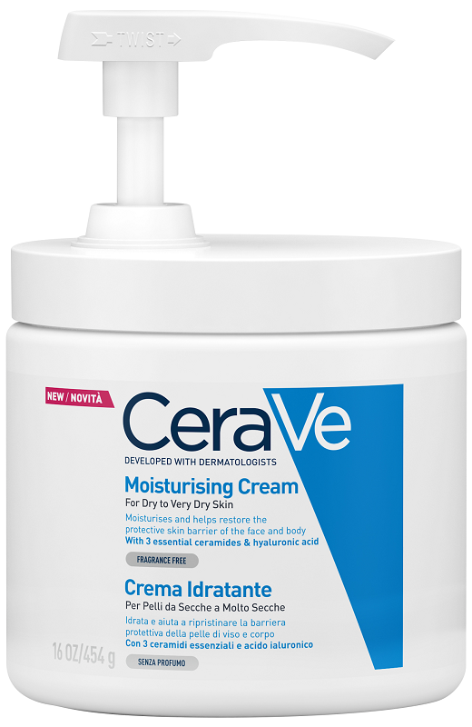 CERAVE CREMA IDRATANTE PER PELLI DA SECCHE A MOLTO SECCHE 473 ML - FARMACIA33