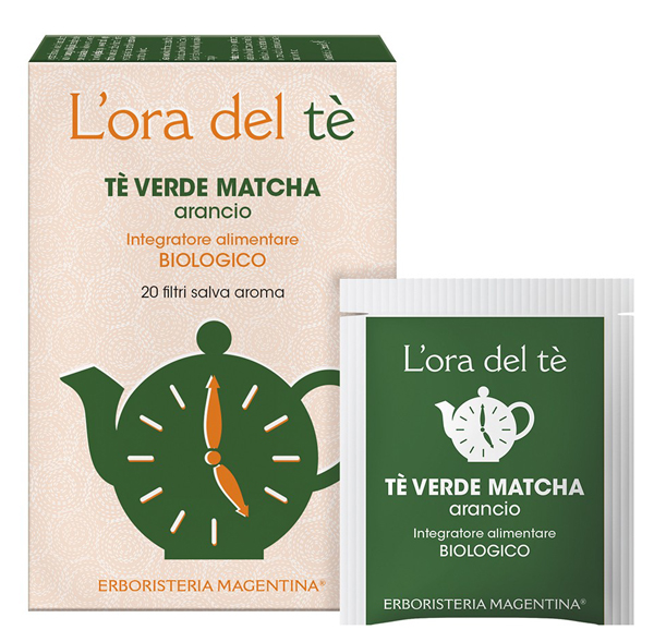 TE' VERDE MATCHA/ARANCIO BIO 20 FILTRI 30 G - FARMACIA33