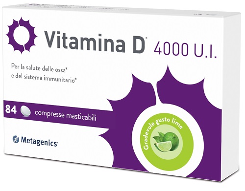 VITAMINA D 4000UI 84 COMPRESSE - FARMACIA33
