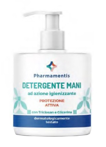 PHARMAMENTIS SAPONE DETERGENTE IGIENIZZANTE MANI 300 ML - FARMACIA33