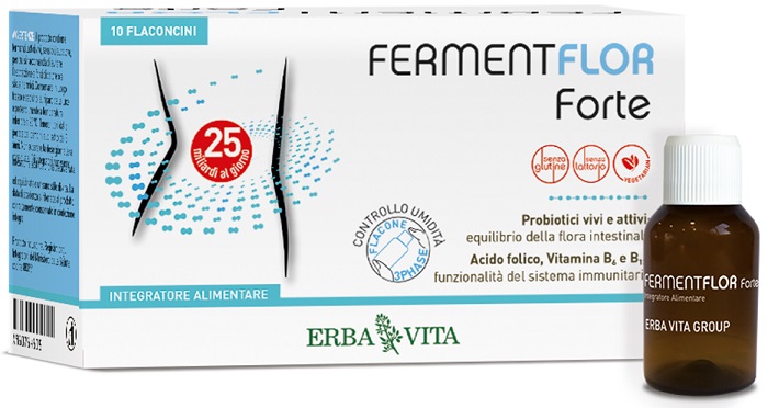 FERMENTFLOR FORTE 10 FLACONCINI - FARMACIA33