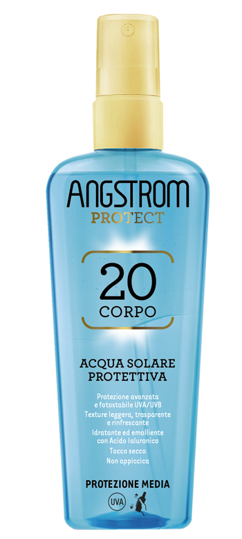 ANGSTROM ACQUA SOLARE PROTETTIVA SPF 20 140 ML - FARMACIA33