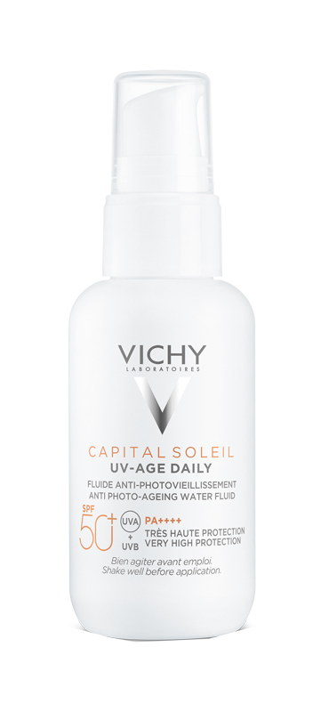 CAPITAL SOLEIL UV-AGE FLUIDO ANTI-FOTOINVECCHIAMENTO SPF50+ 40 ML - FARMACIA33