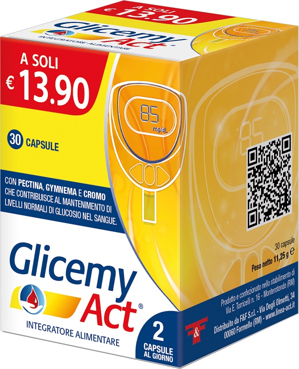 GLICEMY ACT 30 CAPSULE - FARMACIA33