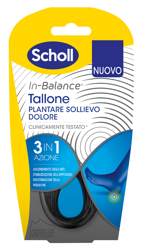 SCHOLL PLANTARE TALLONE M 2 PEZZI - FARMACIA33