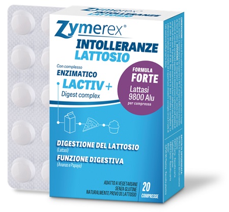 ZYMEREX INTOLLERANZE 20 COMPRESSE - FARMACIA33