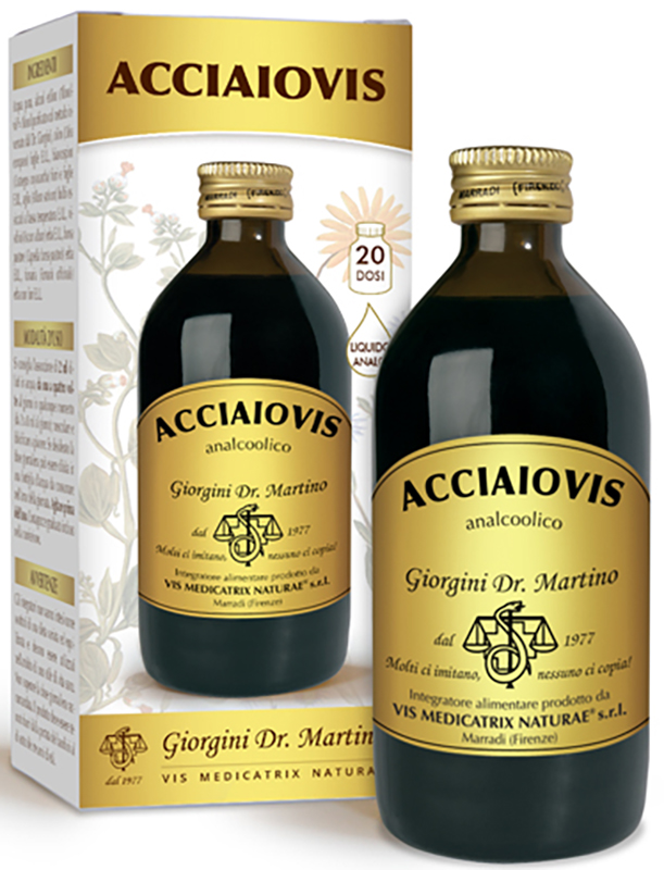 ACCIAIOVIS 200 ML LIQUIDO ANALCOLICO - FARMACIA33