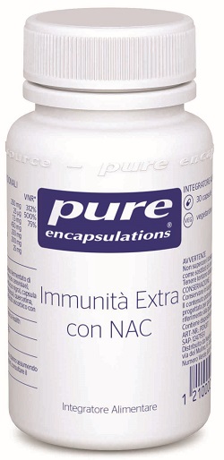 PURE ENCAPSULATIONS IMMUNITA' EXTRA CON NAC 30 CAPSULE - FARMACIA33
