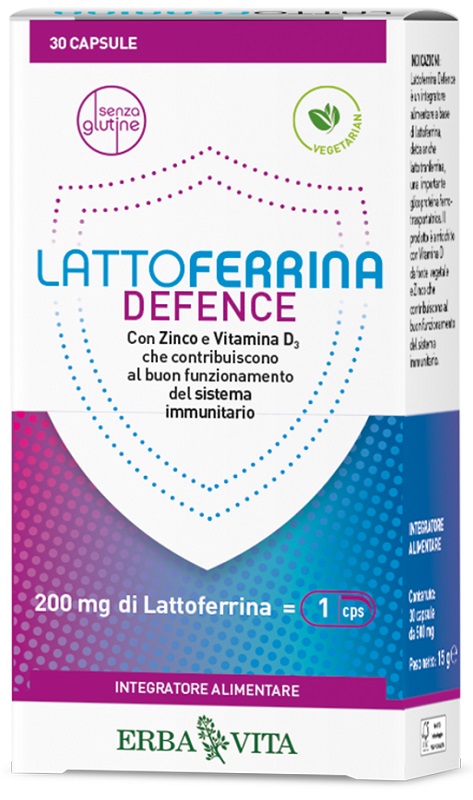 LATTOFERRINA DEFENCE 30 CAPSULE - FARMACIA33