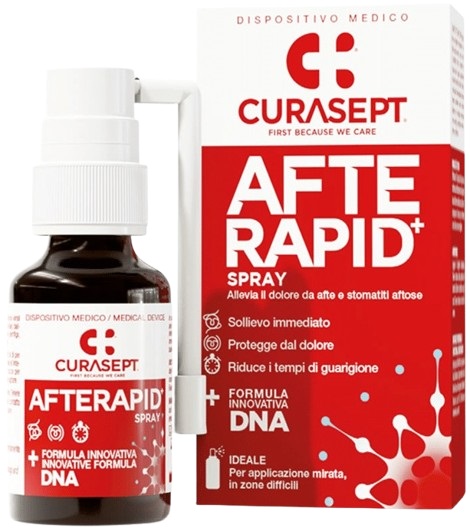 CURASEPT SPRAY AFTE RAPID DNA 15 ML - FARMACIA33