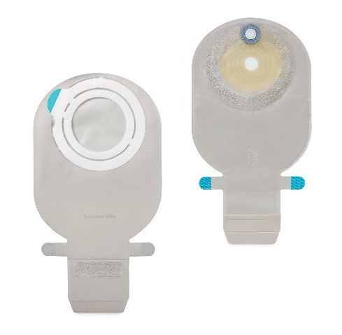 SENSURA MIO FLEX SISTEMA 2 PEZZI CON AGGANCIO ADESIVO SACCA ILEOSTOMIA TRASPARENTE 50MM DA 550 ML 30 PEZZI - FARMACIA33