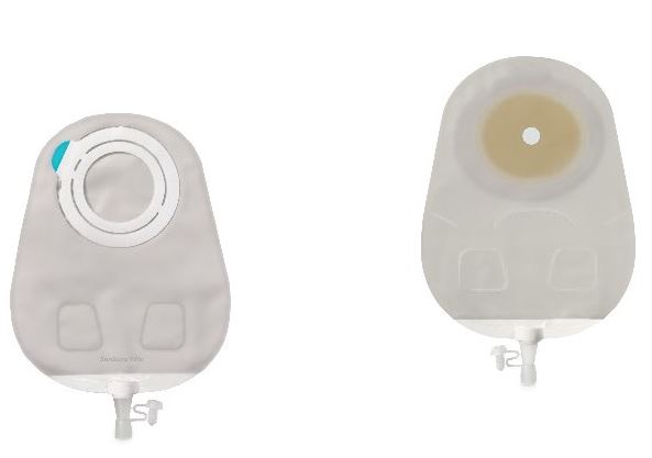 SENSURA MIO FLEX SISTEMA 2 PEZZI CON AGGANCIO ADESIVO SACCA MULTICHAMBER PER UROSTOMIA TRASPARENTE 35MM DA 550 ML 30 PEZZI - FARMACIA33
