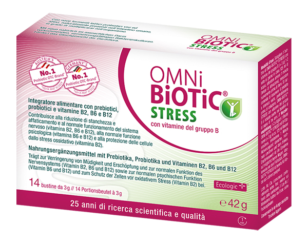 OMNI BIOTIC STRESS VITAMINE GRUPPO B 14 BUSTINE 3 G - FARMACIA33