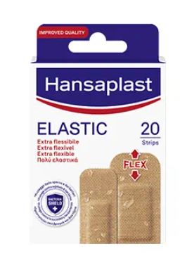 HANSAPLAST ELASTIC/FABRIC 20 STRIPS ASSORTITI - FARMACIA33
