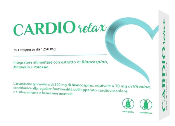 CARDIO RELAX 30 COMPRESSE - FARMACIA33
