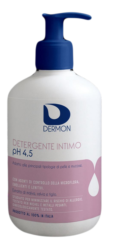 DERMON DETERGENTE INTIMO USO FREQUENTE PH 4,5 500 ML - FARMACIA33