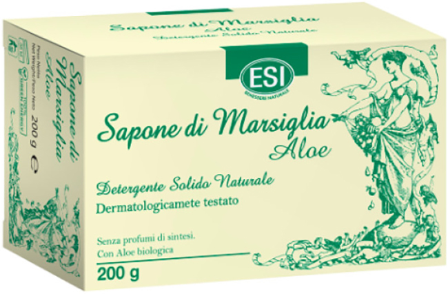 ESI SAPONE DI MARSIGLIA ALOE 200 G - FARMACIA33