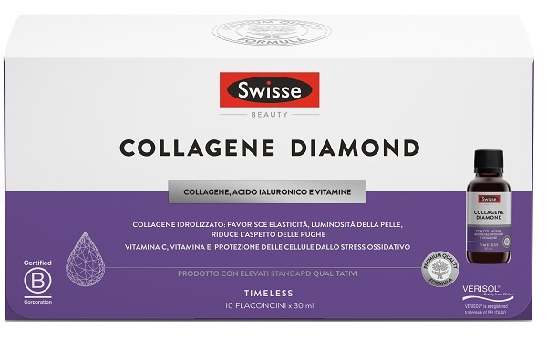 SWISSE COLLAGENE DIAMOND 10 FLACONCINI DA 30 ML - FARMACIA33