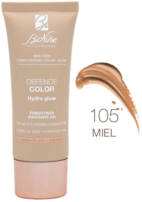 DEFENCE COLOR FONDOTINTA HYDRA GLOW 105 - FARMACIA33