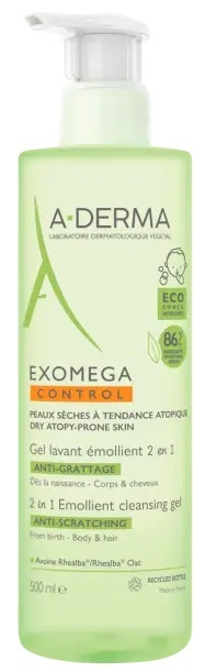 EXOMEGA CONTROL GEL LAVANT 2IN1 500 ML - FARMACIA33